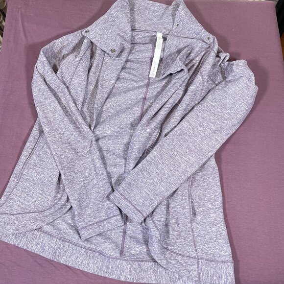 Lululemon Rulu Rally Wrap in Heathered Graphite Purple - size 4 - Picture 4 of 9